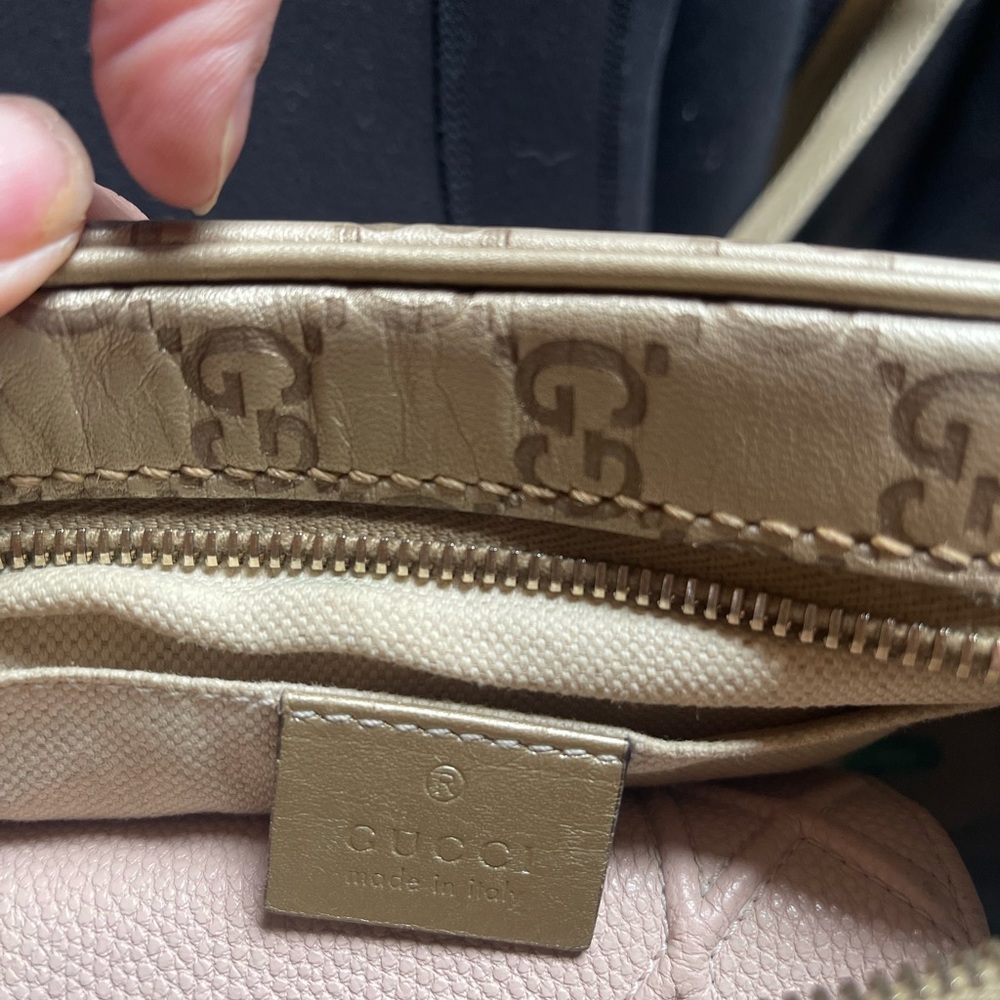 Gucci Bree Disco Guccissima In Gold - Picture 11 of 16
